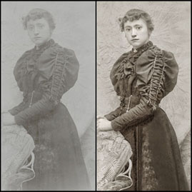 Historic photo restoration